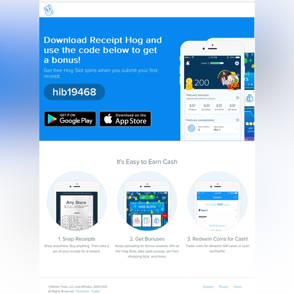 Make money while shopping just by scanning your receipts!